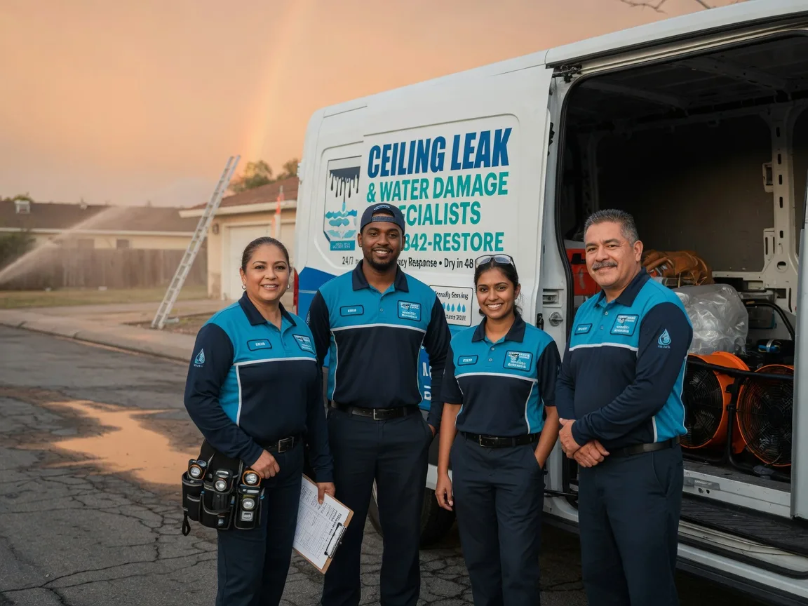 Ceiling Leak Cleanup company in Moro, OR